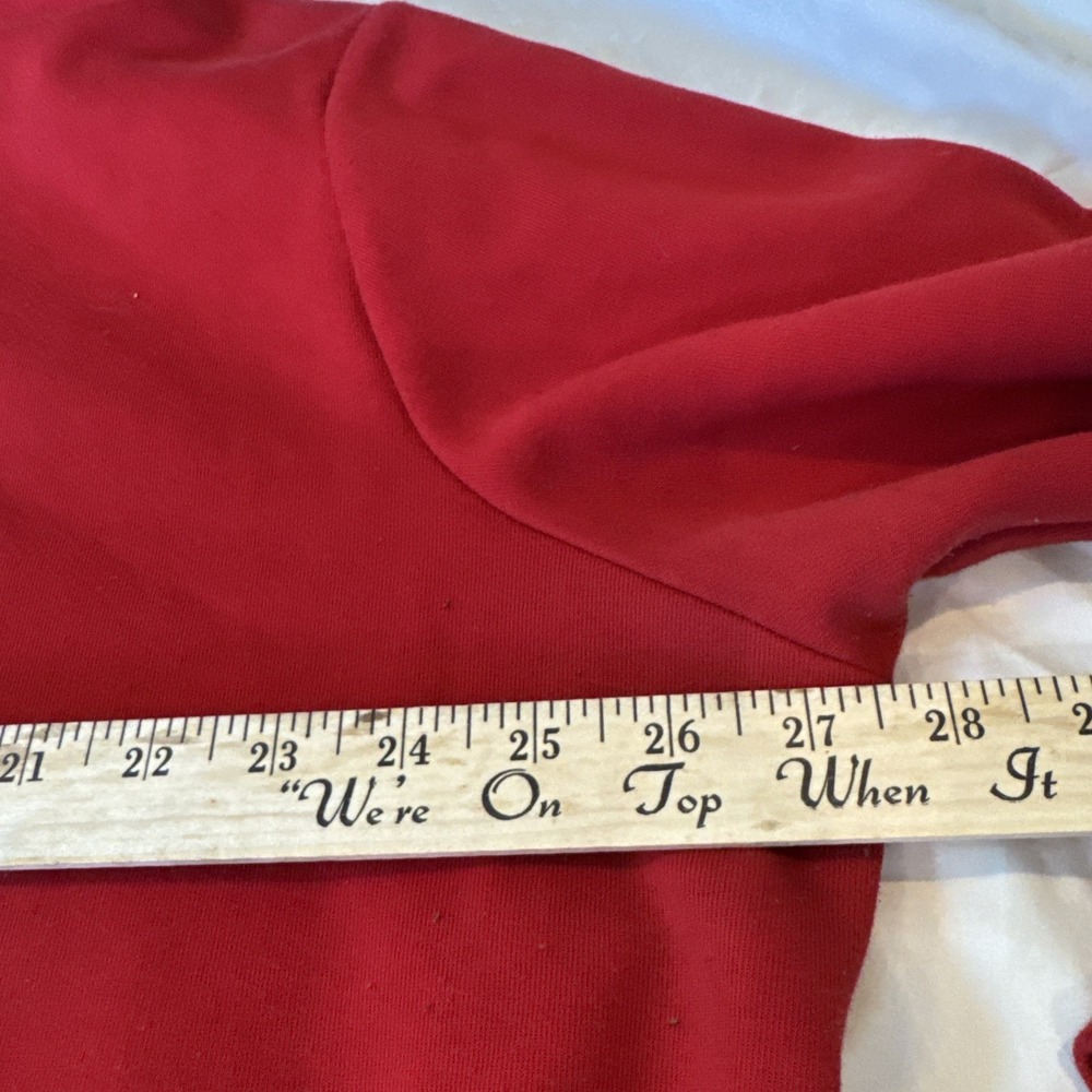 Ralph Lauren Polo Red Full Zip Up Sweatshirt XXL No Laces - Picture 5 of 6